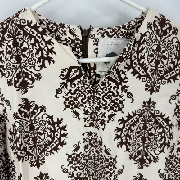 Patrick Robinson, for target brown and cream, mini dress M - Picture 6 of 11